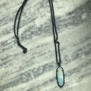 Kendra Scott Gunmetal Opalite Frances